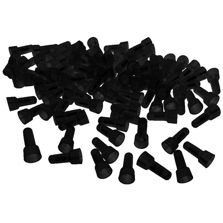 XScorpion Crimp Caps 14/16ga. - Black (1000 pack) - Clinch River Fishing USA