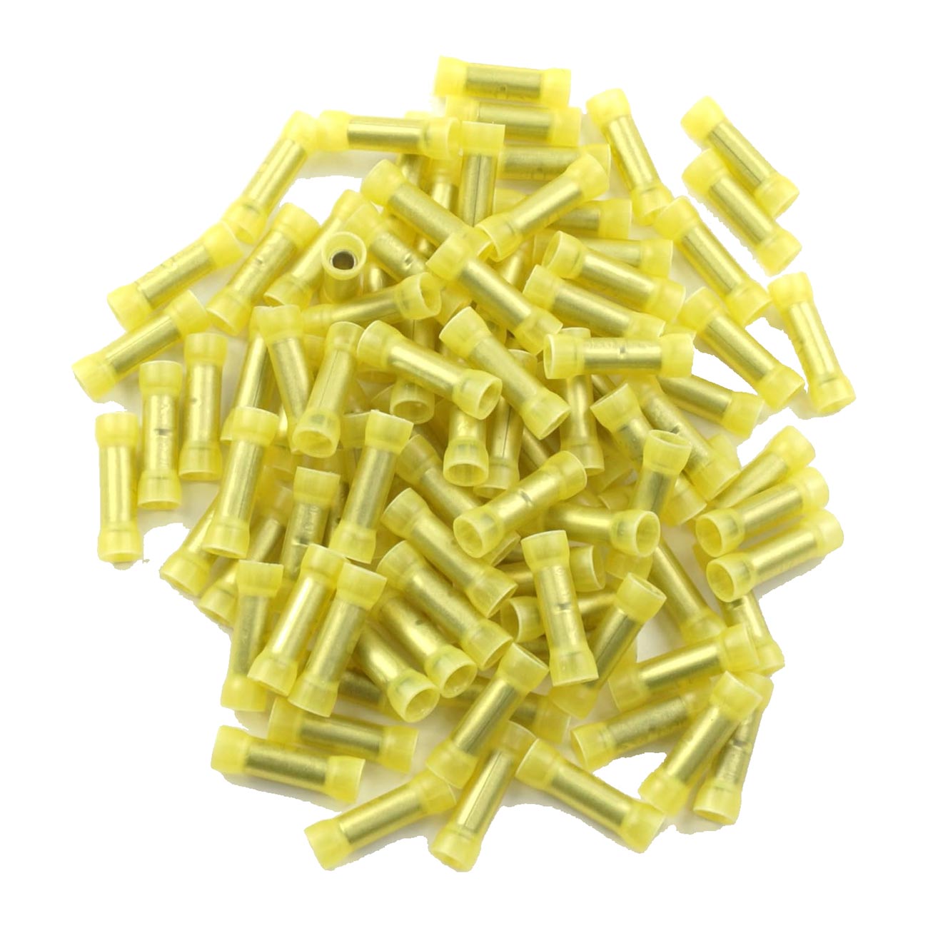 XScorpion Heat Shrink Butt Connectors 10/12ga. - Yellow (50 pack) - Clinch River Fishing USA