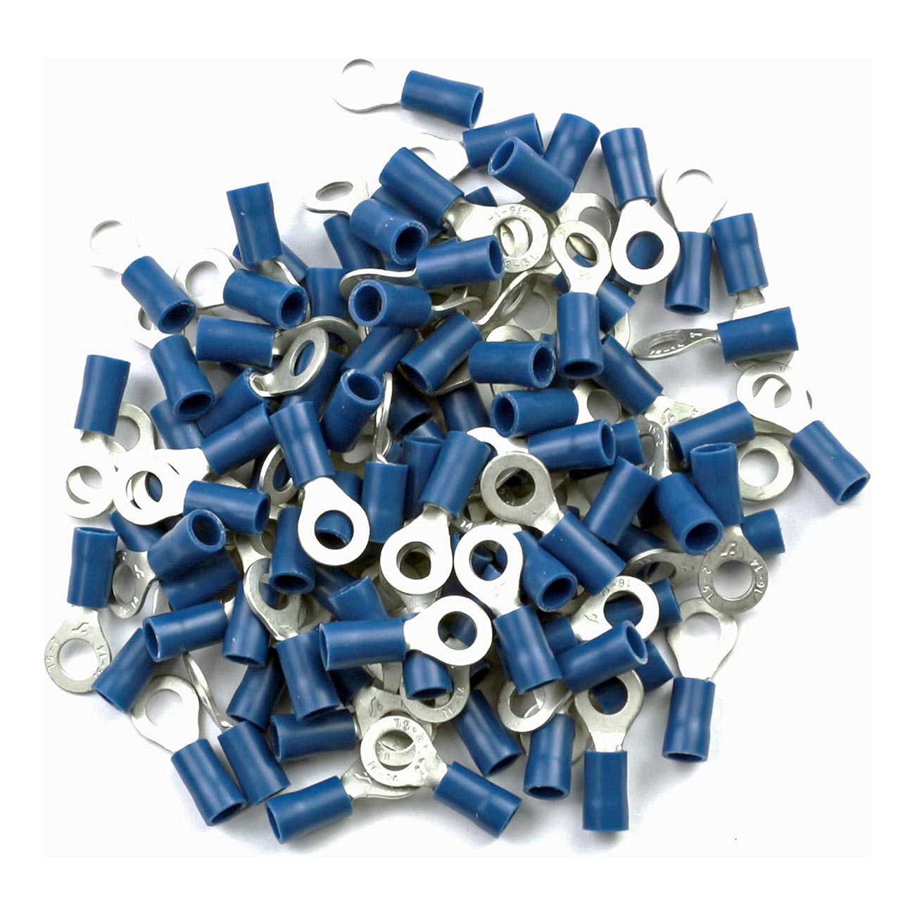 XScorpion Ring Terminal 14/16ga. 10 - Blue (100 pack) - Clinch River Fishing USA