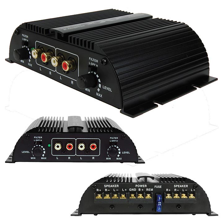 XXX 4 Channel IC Amplifier 400W Max - Clinch River Fishing USA