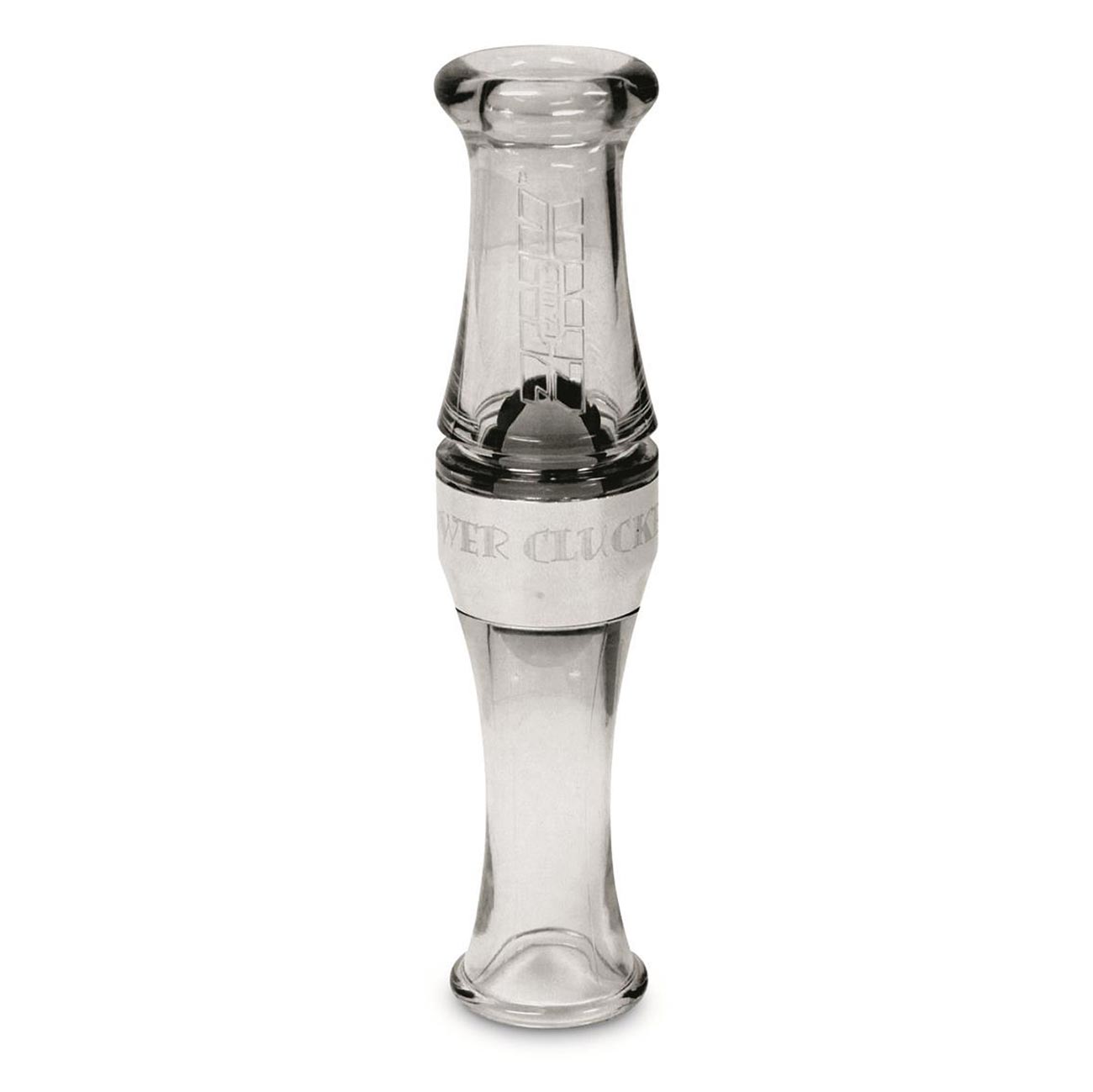 ZINK "Power Cluck 1" Poly Goose Call - Gun Smoke - Clinch River Fishing USA