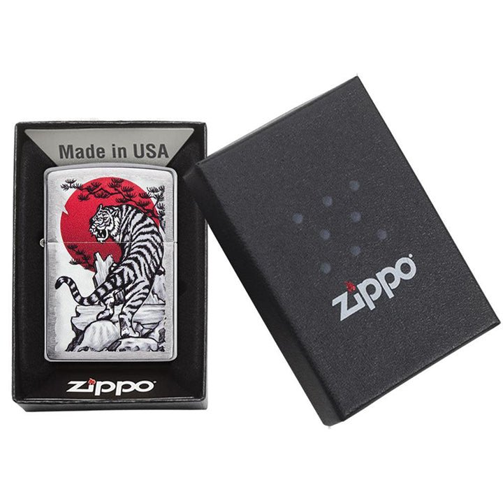 Zippo 200 Asian Tiger Design - Clinch River Fishing USA
