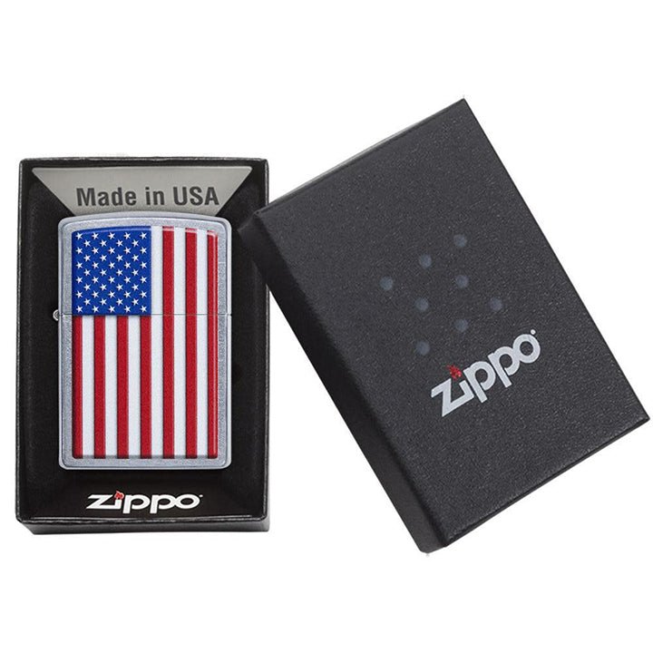 Zippo '207 Patriotic - Clinch River Fishing USA