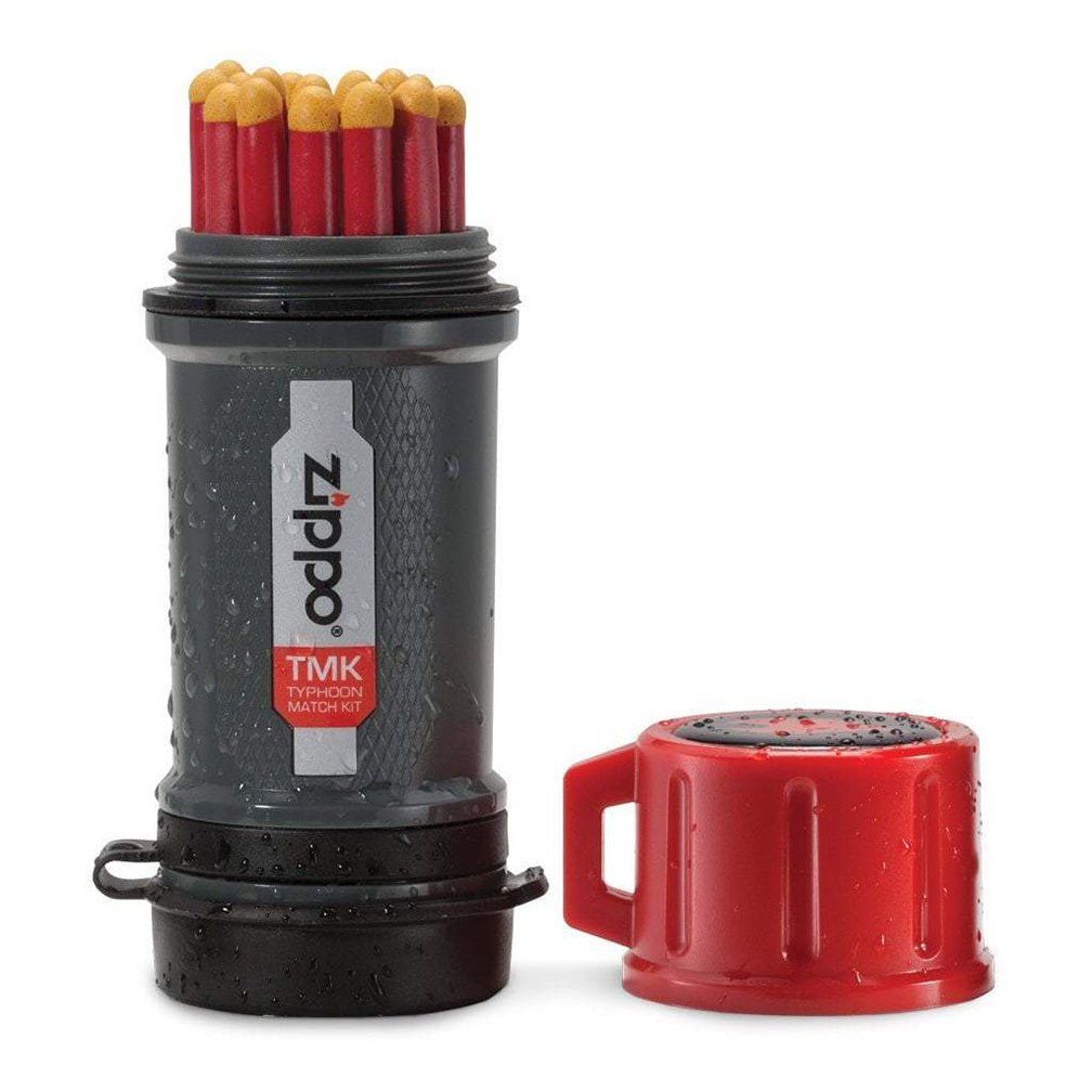 Zippo Typhoon Match Kit (1-Match kit 15-Typhoon matches 3-Strike pads) - Clinch River Fishing USA