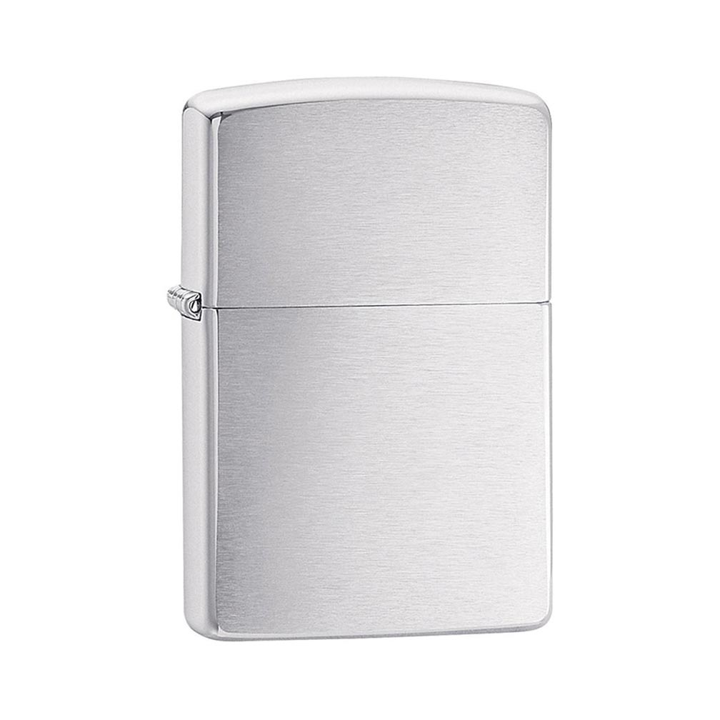 Zippo Windproof Lighter Brushed Chrome - Clinch River Fishing USA
