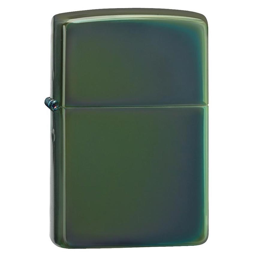 Zippo Windproof Lighter Classic High Polish Green - Clinch River Fishing USA