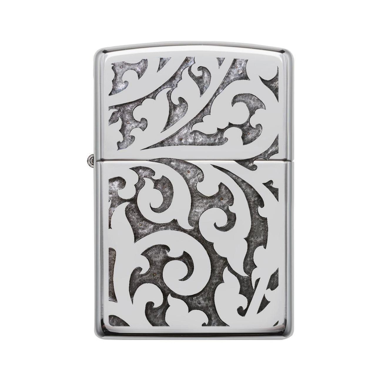 Zippo Windproof Lighter Filigree High Polish Chrome - Clinch River Fishing USA