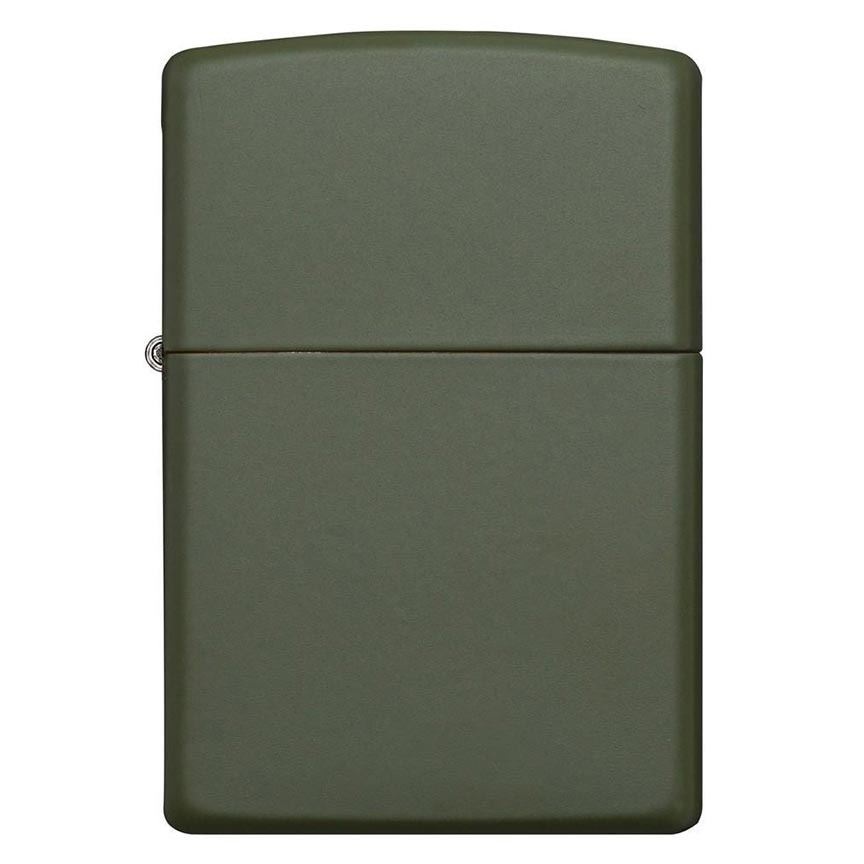 Zippo Windproof Lighter Green Matte - Clinch River Fishing USA