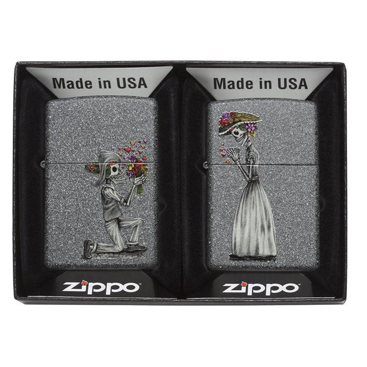 Zippo Windproof Lighter Iron Stone Couple - Clinch River Fishing USA