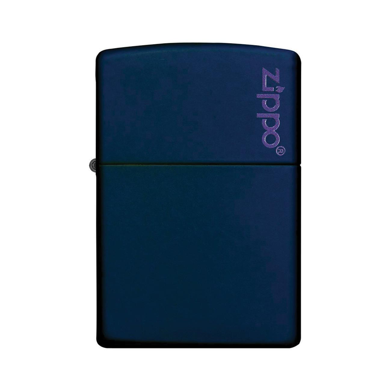 Zippo Windproof Lighter Navy Matte W/zippo Logo - Clinch River Fishing USA