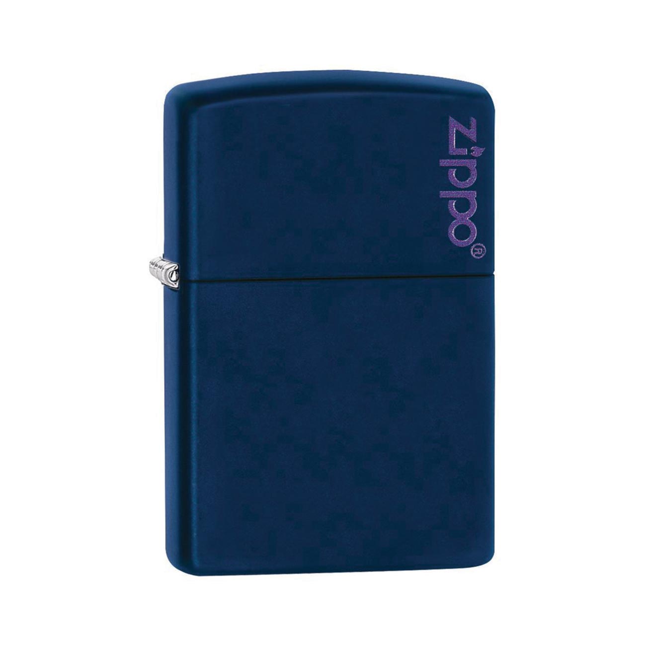 Zippo Windproof Lighter Navy Matte W/zippo Logo - Clinch River Fishing USA