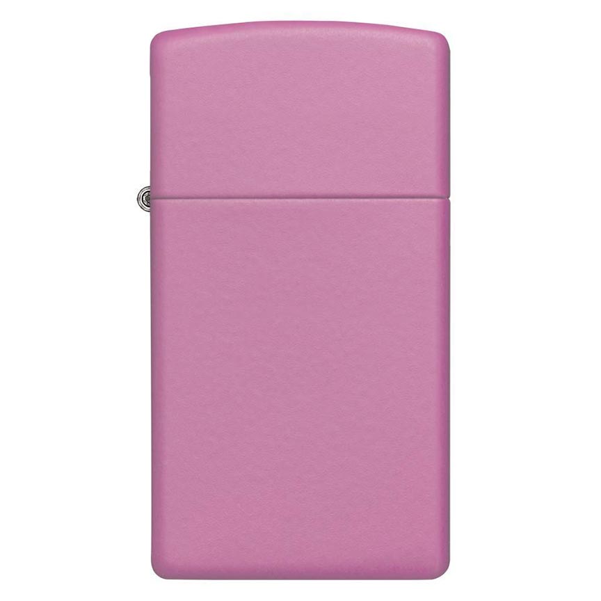 Zippo Windproof Lighter Pink Matte Slim - Clinch River Fishing USA