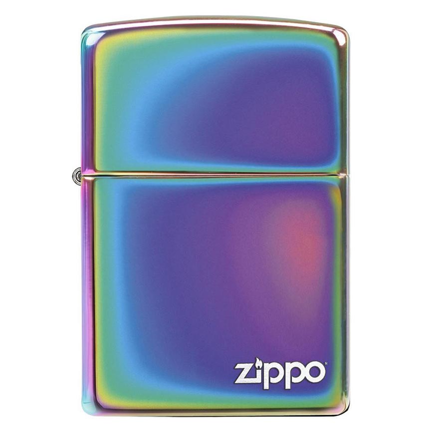 Zippo Windproof Lighter Spectrum Finish W/zippo Logo - Clinch River Fishing USA