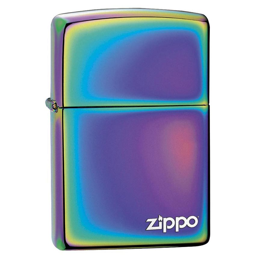 Zippo Windproof Lighter Spectrum Finish W/zippo Logo - Clinch River Fishing USA