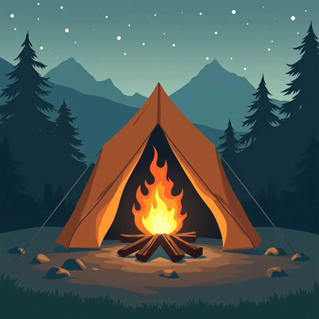 Camping - Camping Like a Pro Navigation Shelter Fire and Food Tips