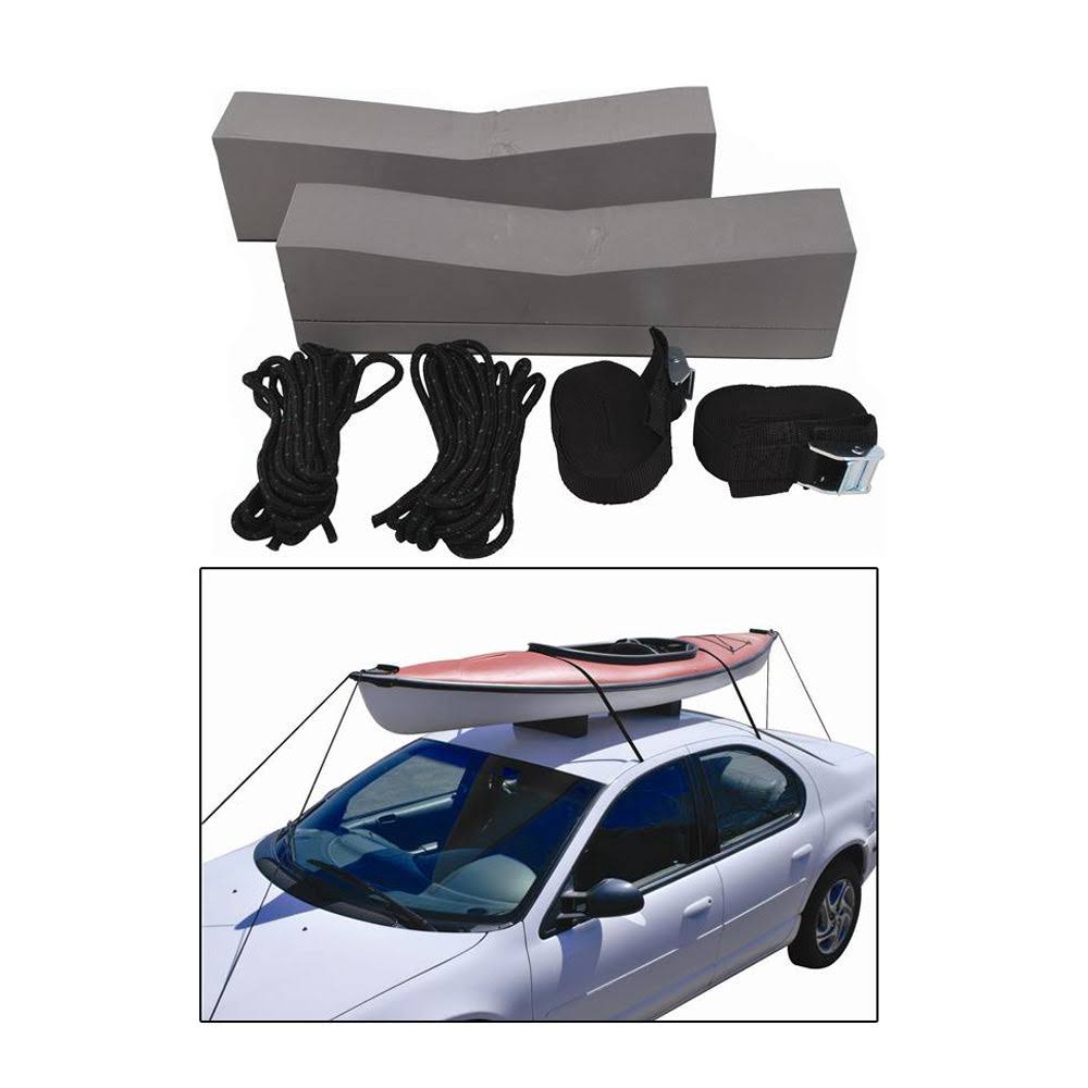 Attwood Kayak Car Top Carrier Kit Review - Clinch River Fishing USA