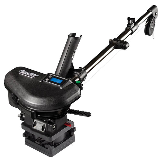 Review of the Scotty 2106 HP Depthpower Electric Downrigger 60" SS Telescoping Boom w/Swivel Base - Single Rod Holder