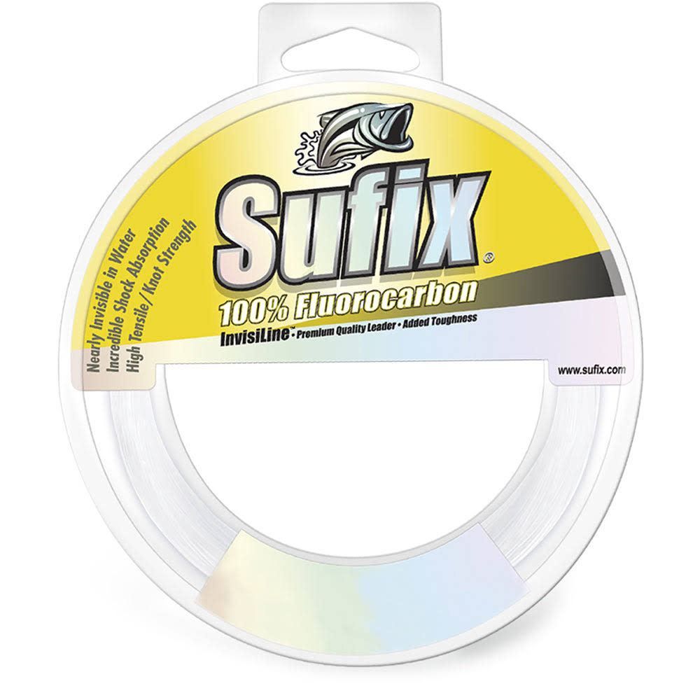 Sufix 100% Fluorocarbon Invisiline Leader - 50lb - 110yds Review