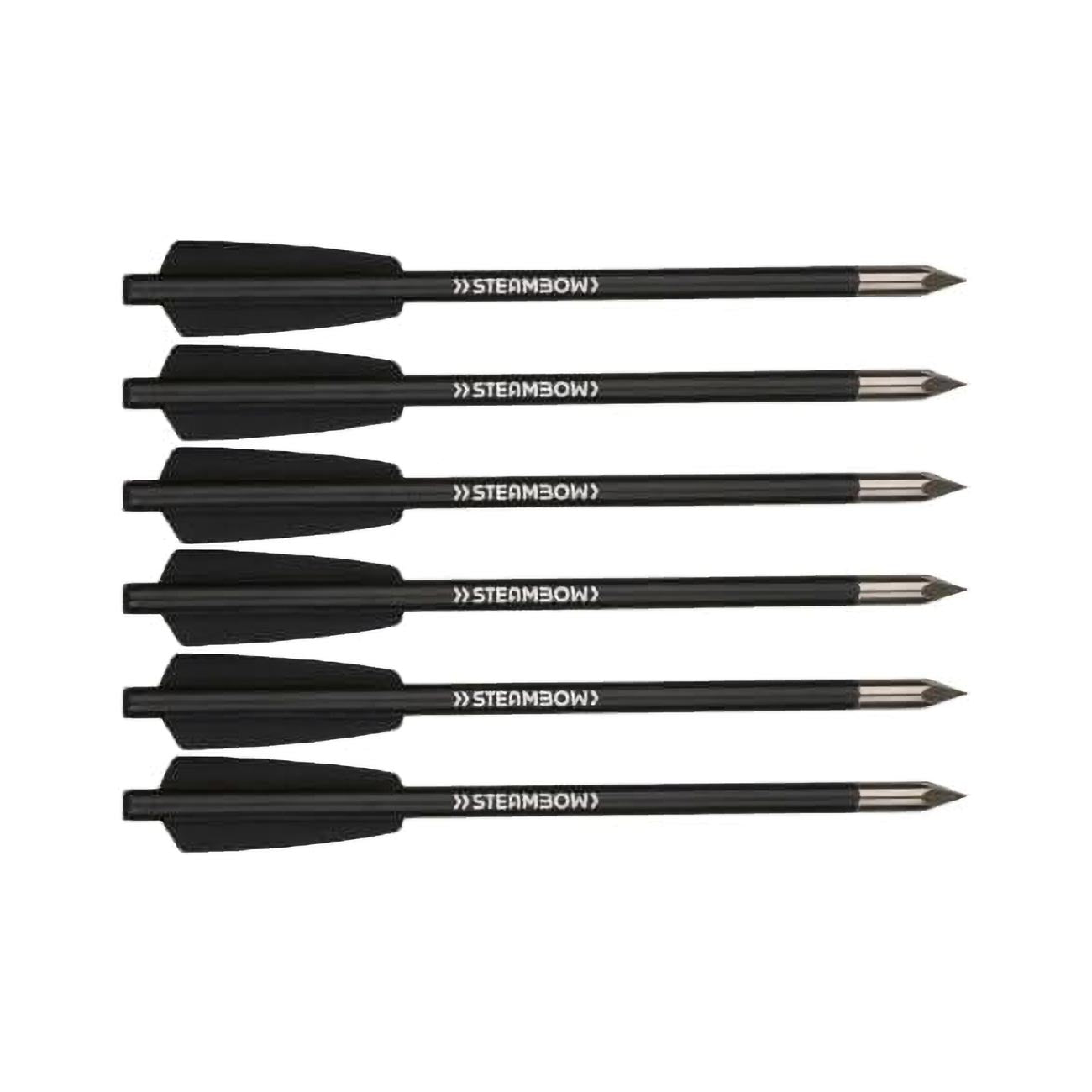 812237030893 Steambow AR Series Aluminum Bodkin arrows Set of 6 pcs