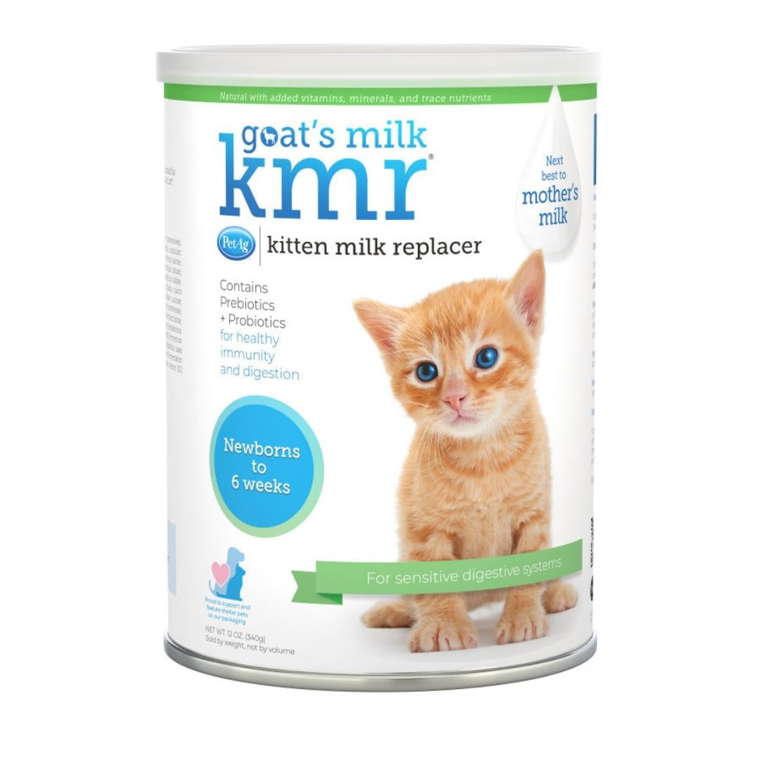 PetAg Goat's Milk KMR Kitten Milk Replacer Powder 12oz