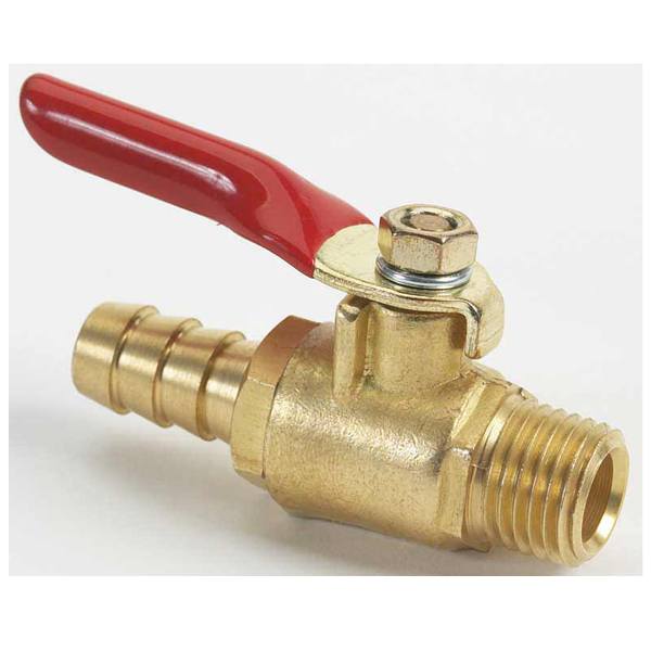 Moeller Marine Shut-Off Valve 1/4 Npt - 3/8 Barb