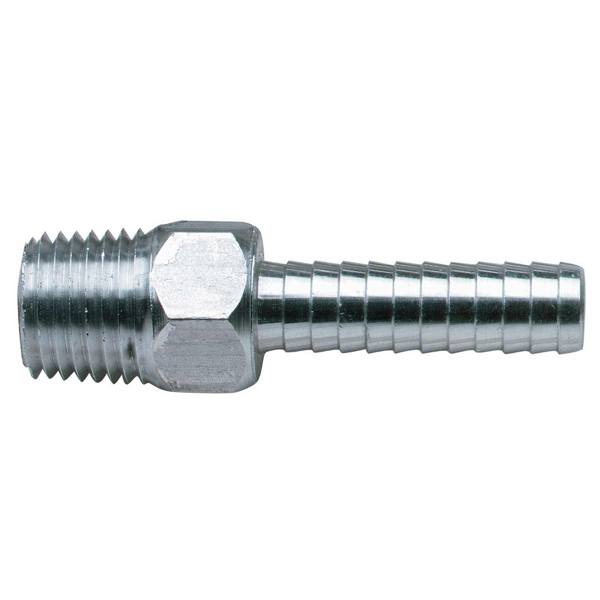 Moeller Marine Hose Barb 3/8 Npt X 3/8 Alum
