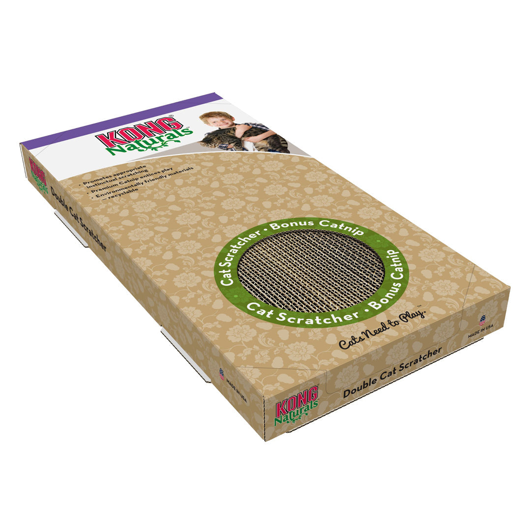 KONG Naturals Incline and Double Refill Scratcher 2pk
