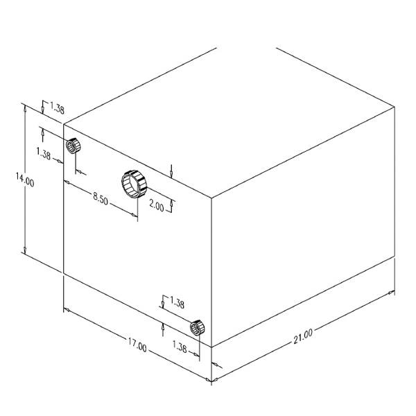 Moeller Marine 20 Gal Water Tank