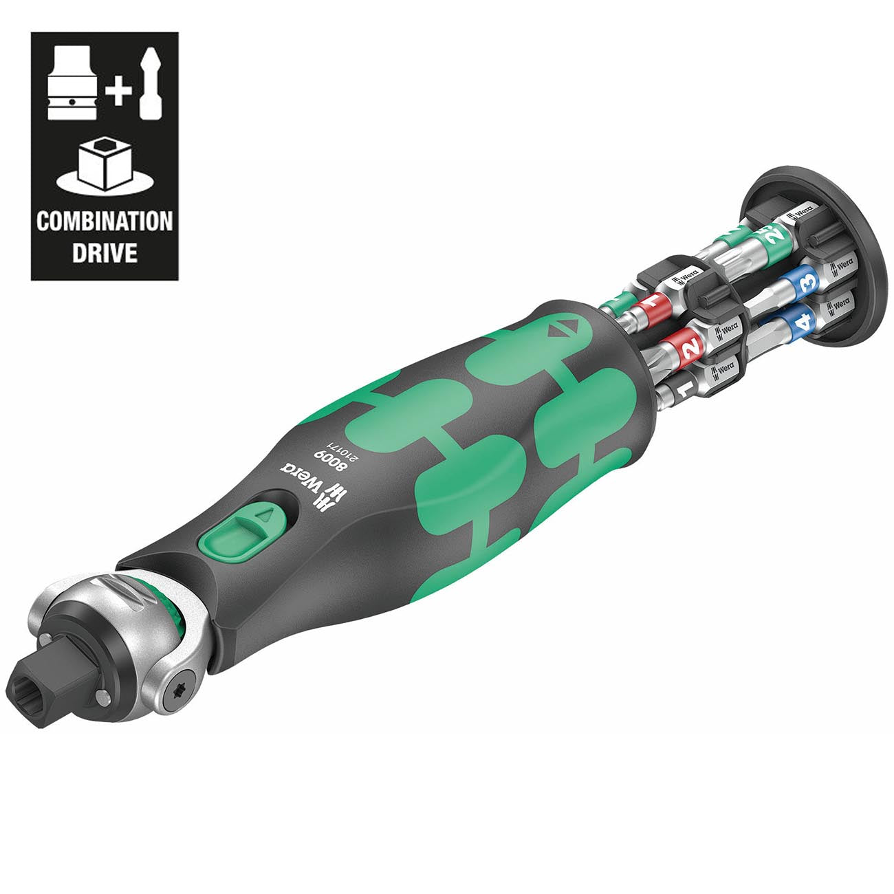 Wera Compact Pocket 3/8" Drive Ratchet "Pocket Set 1" (13 piece)