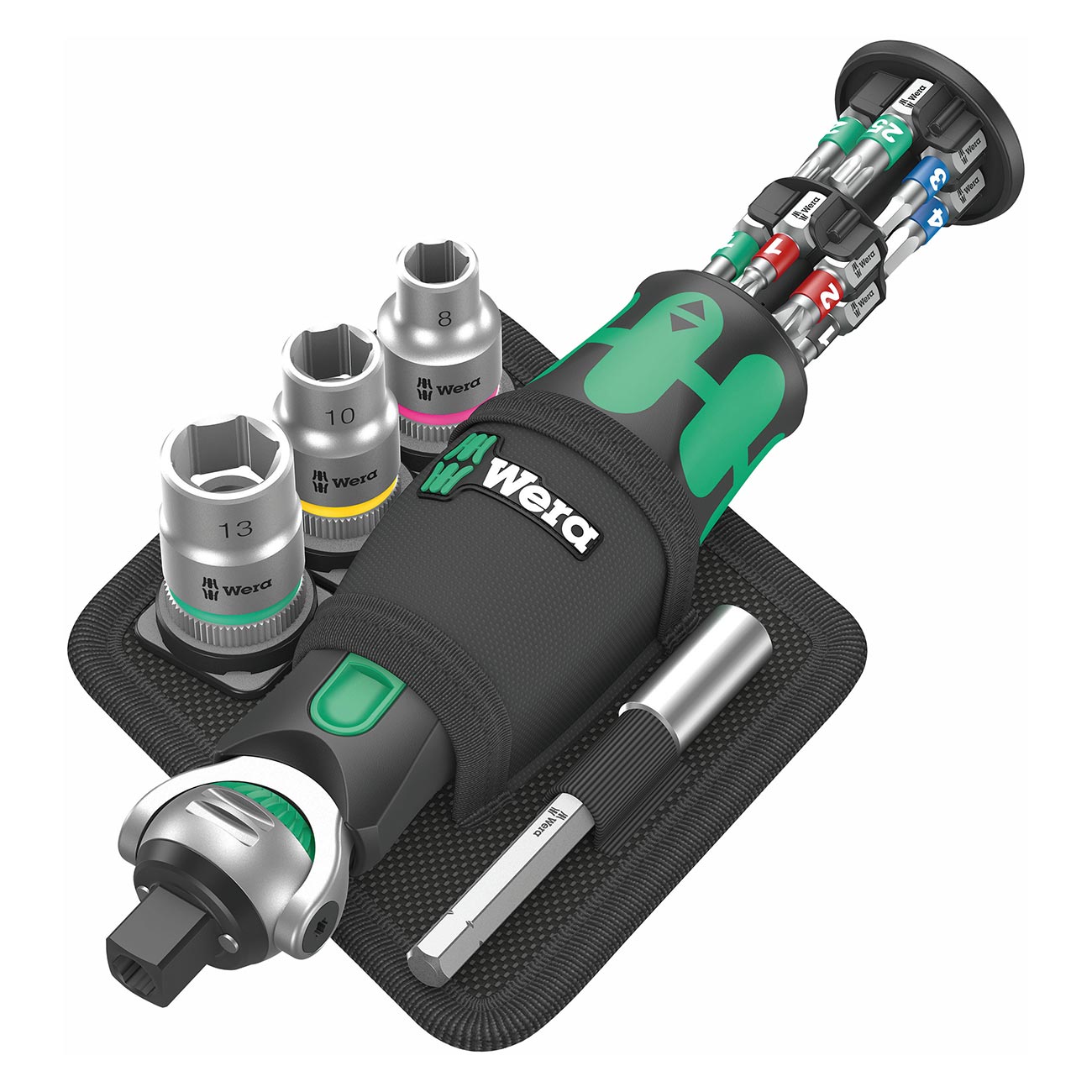 Wera Pocket 3/8" Drive Ratchet Metric Socket/Bit Set (18-Piece)