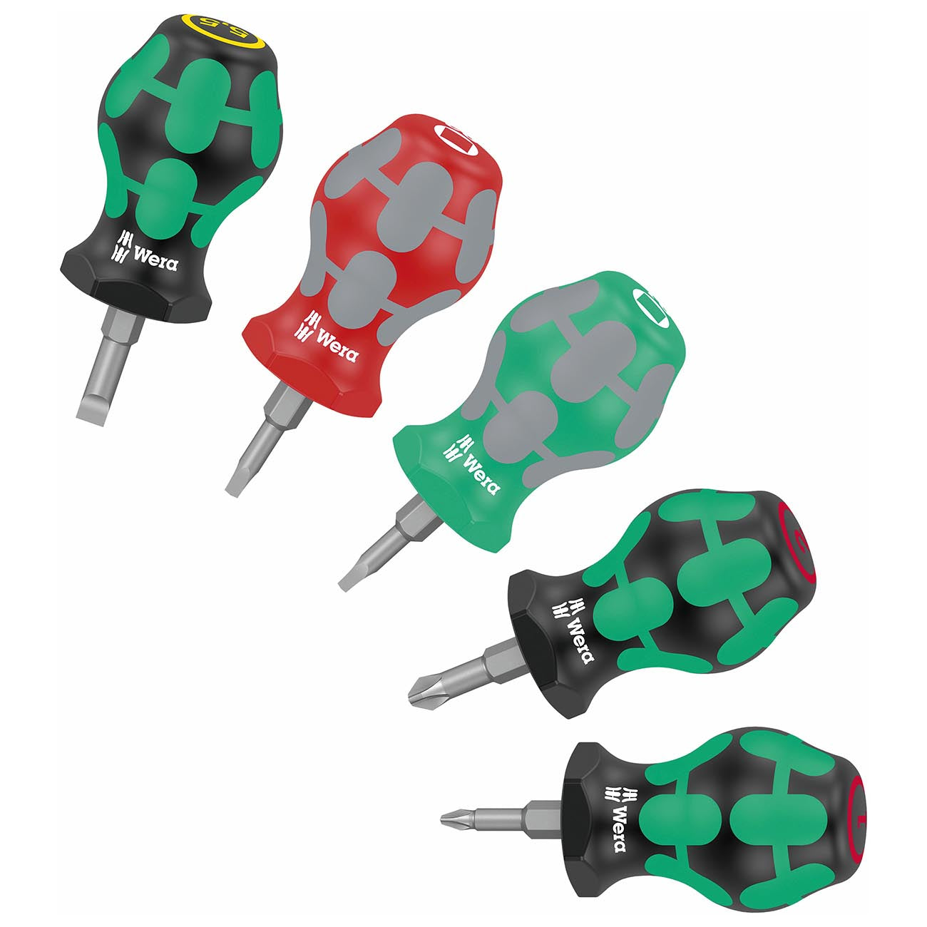 Wera Stubby/Carburetor Screwdriver Set (5 Piece)