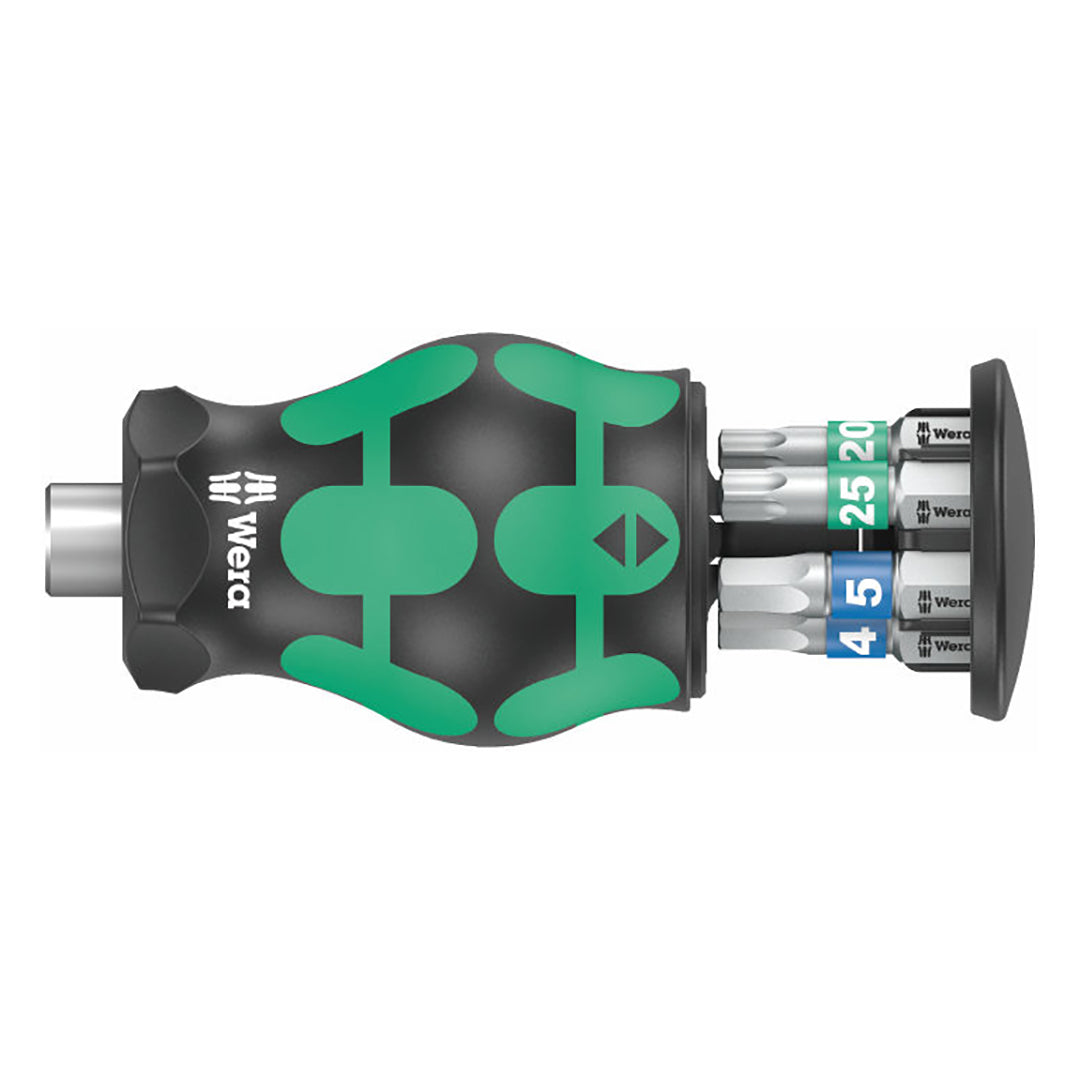 Wera Bitholding Stubby Screwdriver - Includes 6 Bits