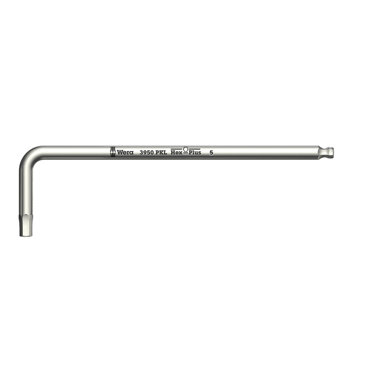 Wera Metric Stainless Steel L-Key Hex-Plus: 5mm x 154mm