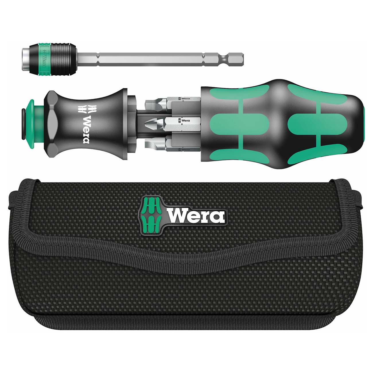 Wera 7-In-1 Bitholding Screwdriver with Removable Bayonet Blade
