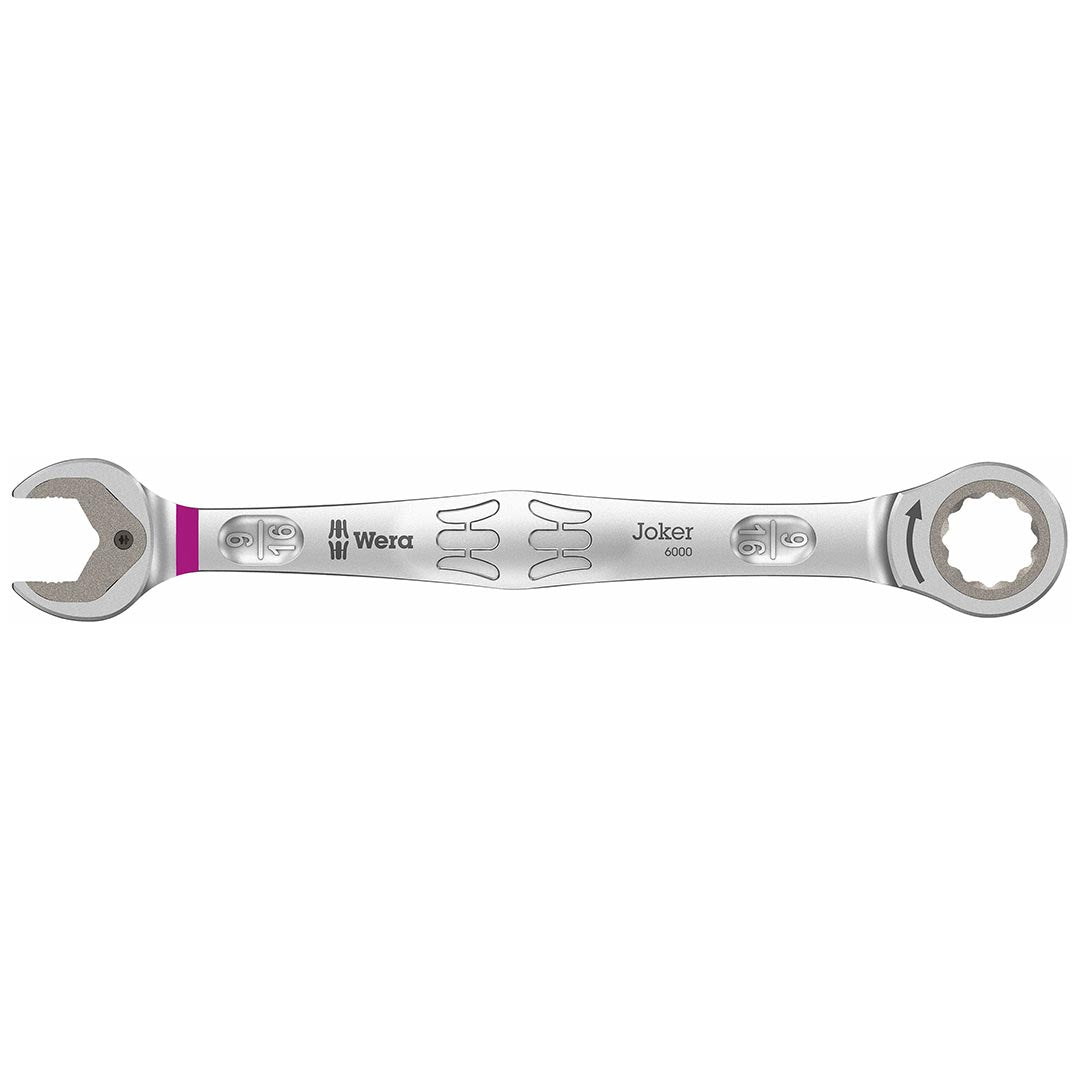 Wera SAE Ratcheting Combination Wrench - 9/16"
