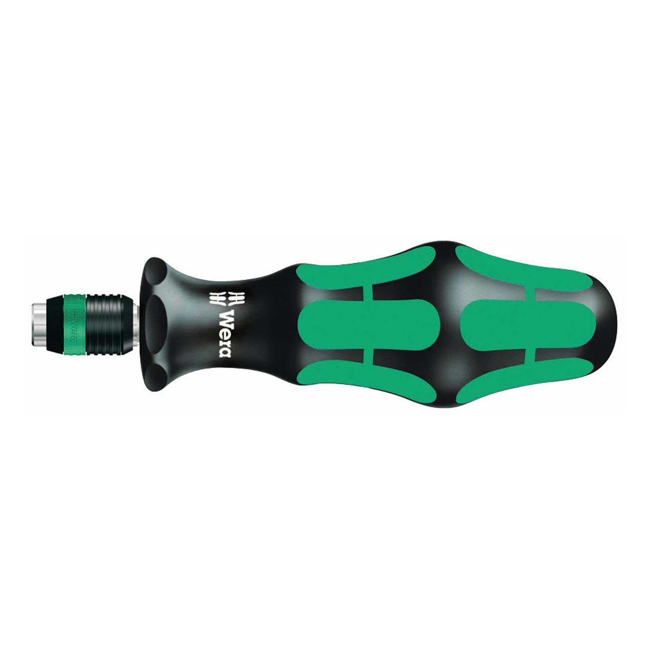 Wera 1/4" Bit-holding Screwdriver Handle with Rapidaptor Quick-Release Chuck