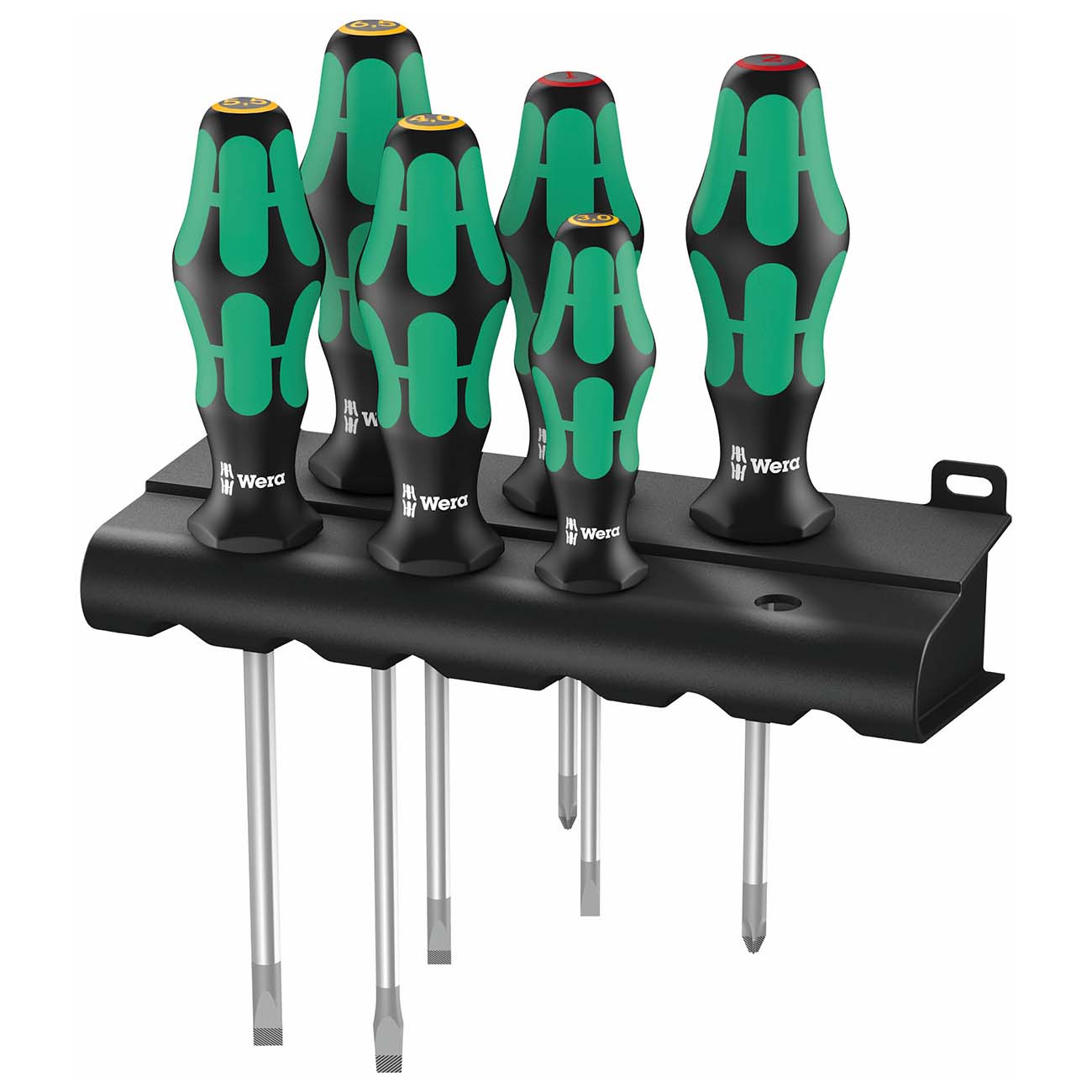 Wera Screwdriver Set with Rack (6 Piece)