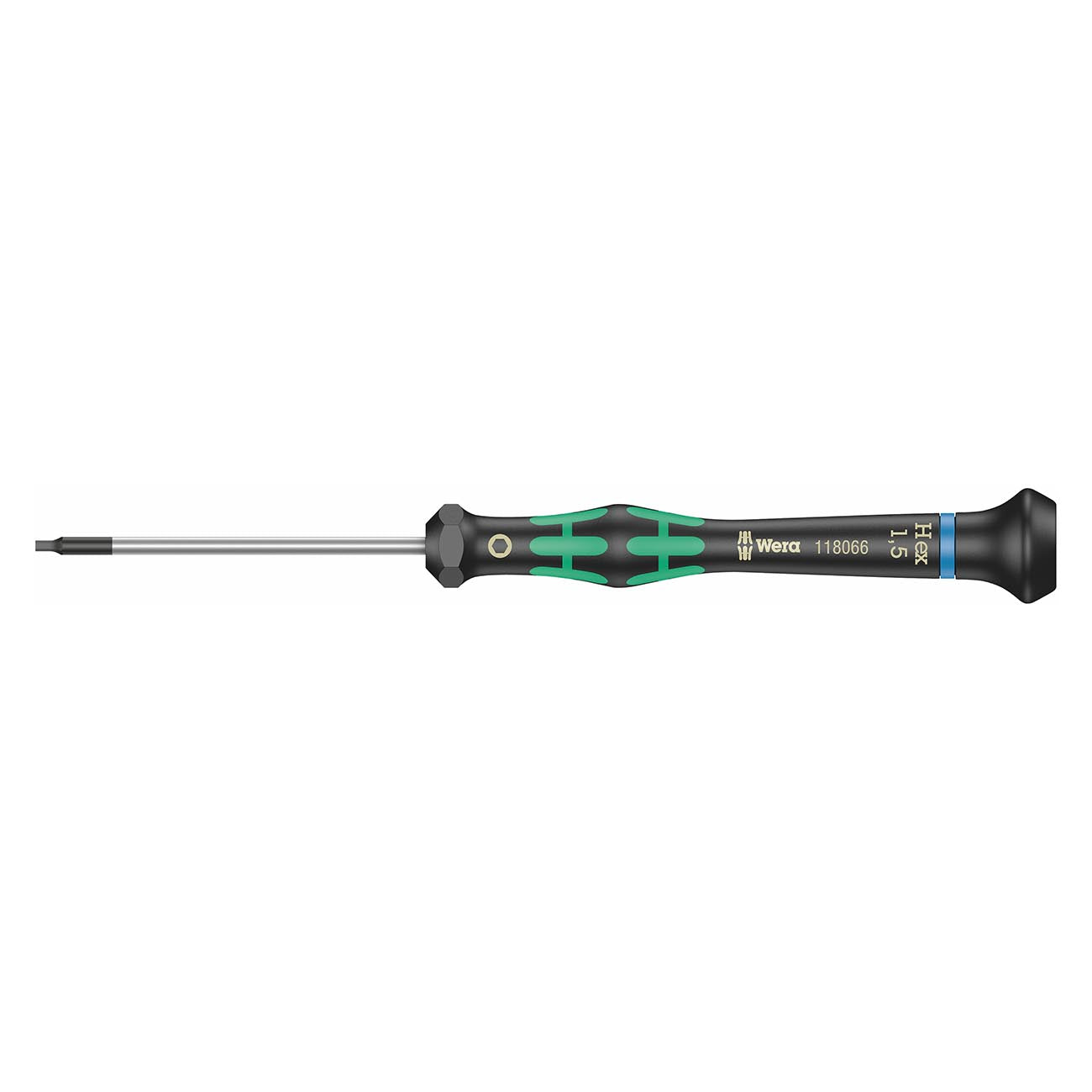 Wera Micro Precision METRIC HEX-Plus Screwdriver - 1.5 x 60mm