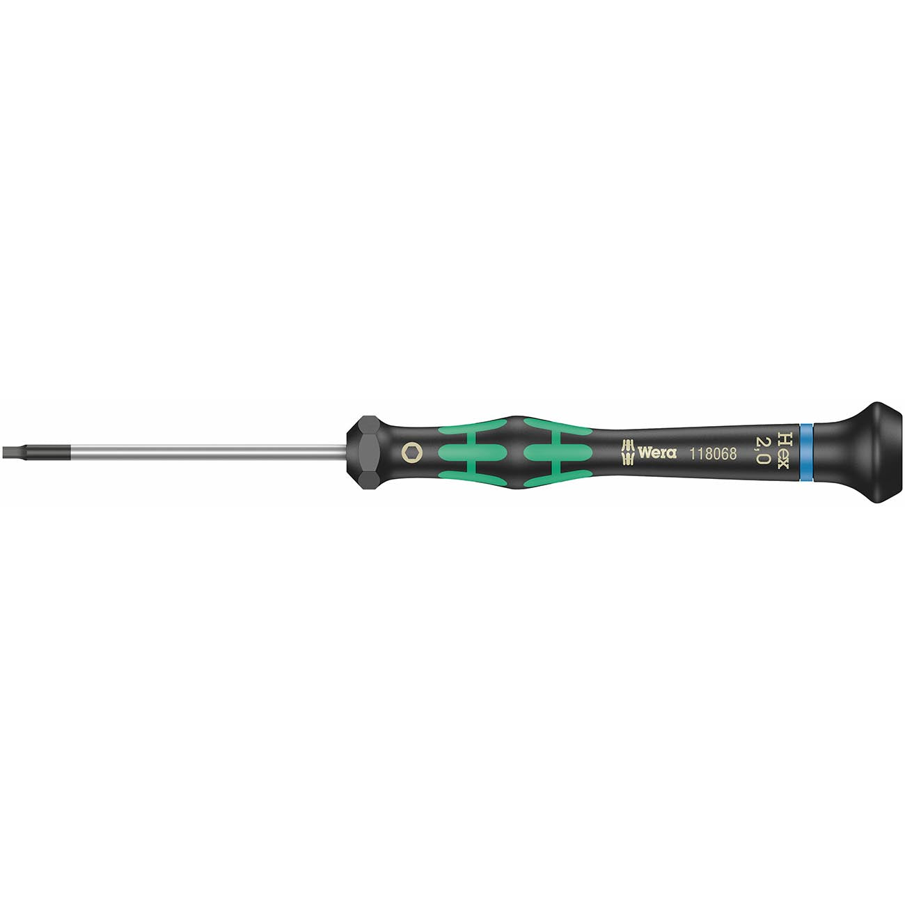 Wera Micro Precision METRIC HEX-Plus Screwdriver - 2.0 x 60mm