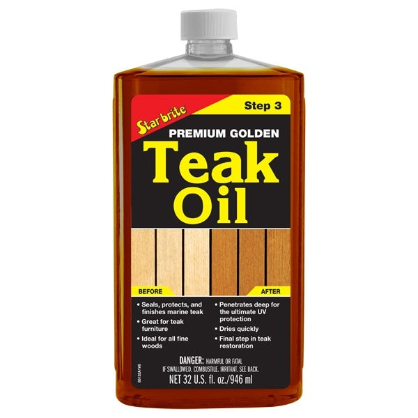 Starbrite Premium Golden Teak Oil - Qt.