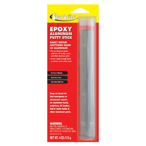 Starbrite Aluminum Epoxy Putty Stick 4 Oz.