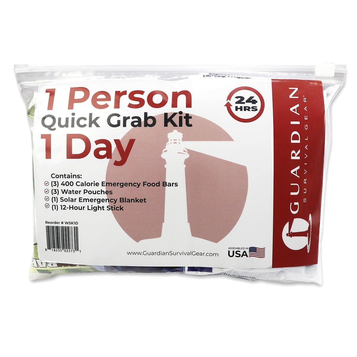 1 Day Quick Grab Kit in Resealable Bag - Clinch River Fishing USA