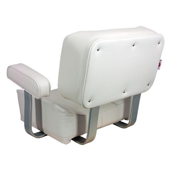 Springfield Marine Deluxe Captain's Chair-White