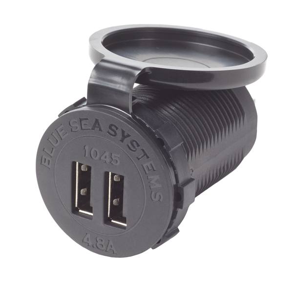 Blue Seas Dual Usb Charger-Socket Mt