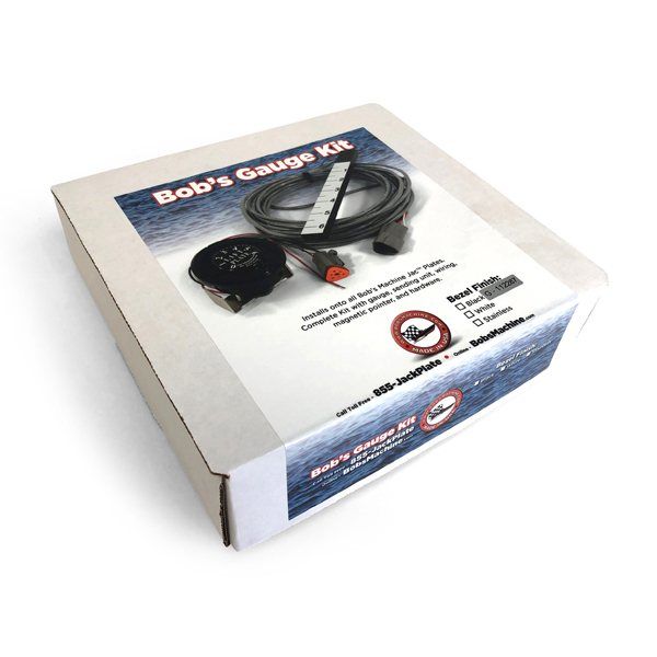 Bob's Machine Shop Action Series LED Gauge Black