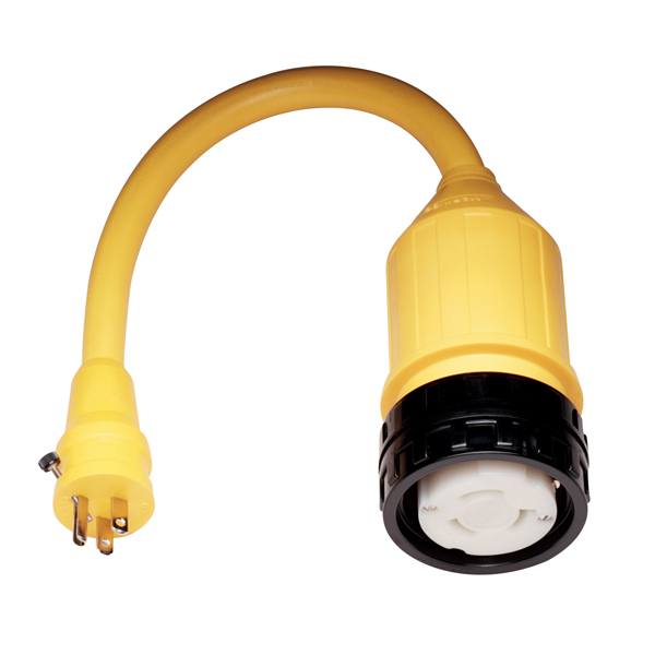 Marinco Pigtail 15A/125M To 50A/125F