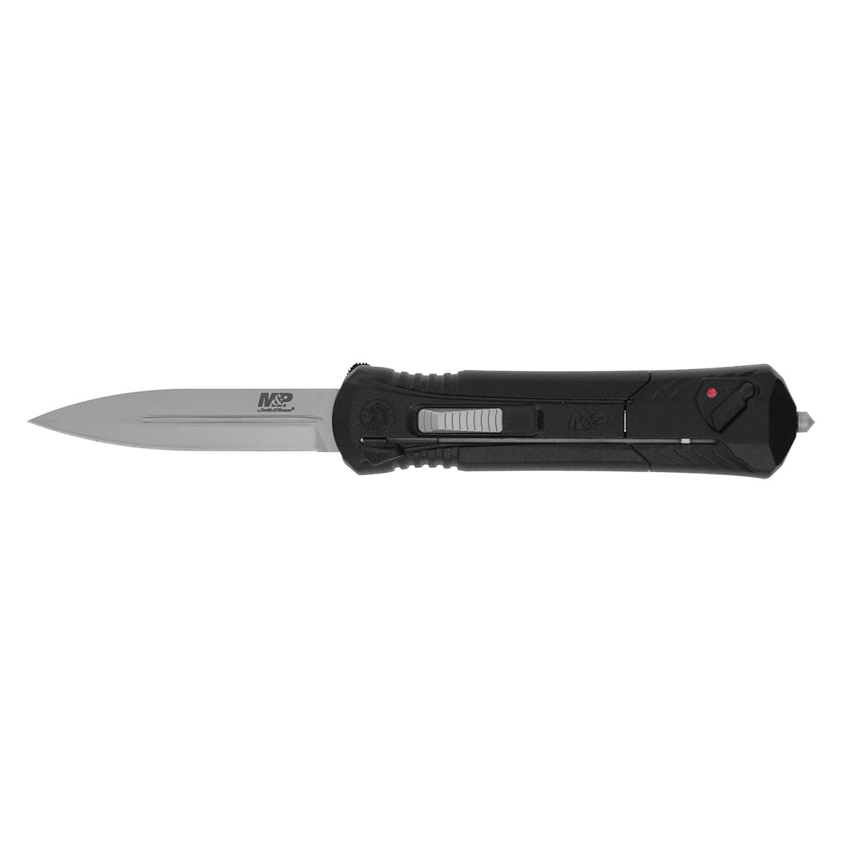 M&P Spear Point 3.5ΓÇ│ OTF Spring Assisted Open Knife (Black/Gray)