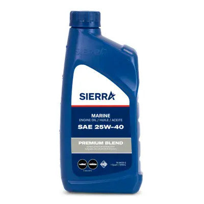 Sierra 25W40 Oil - Qt