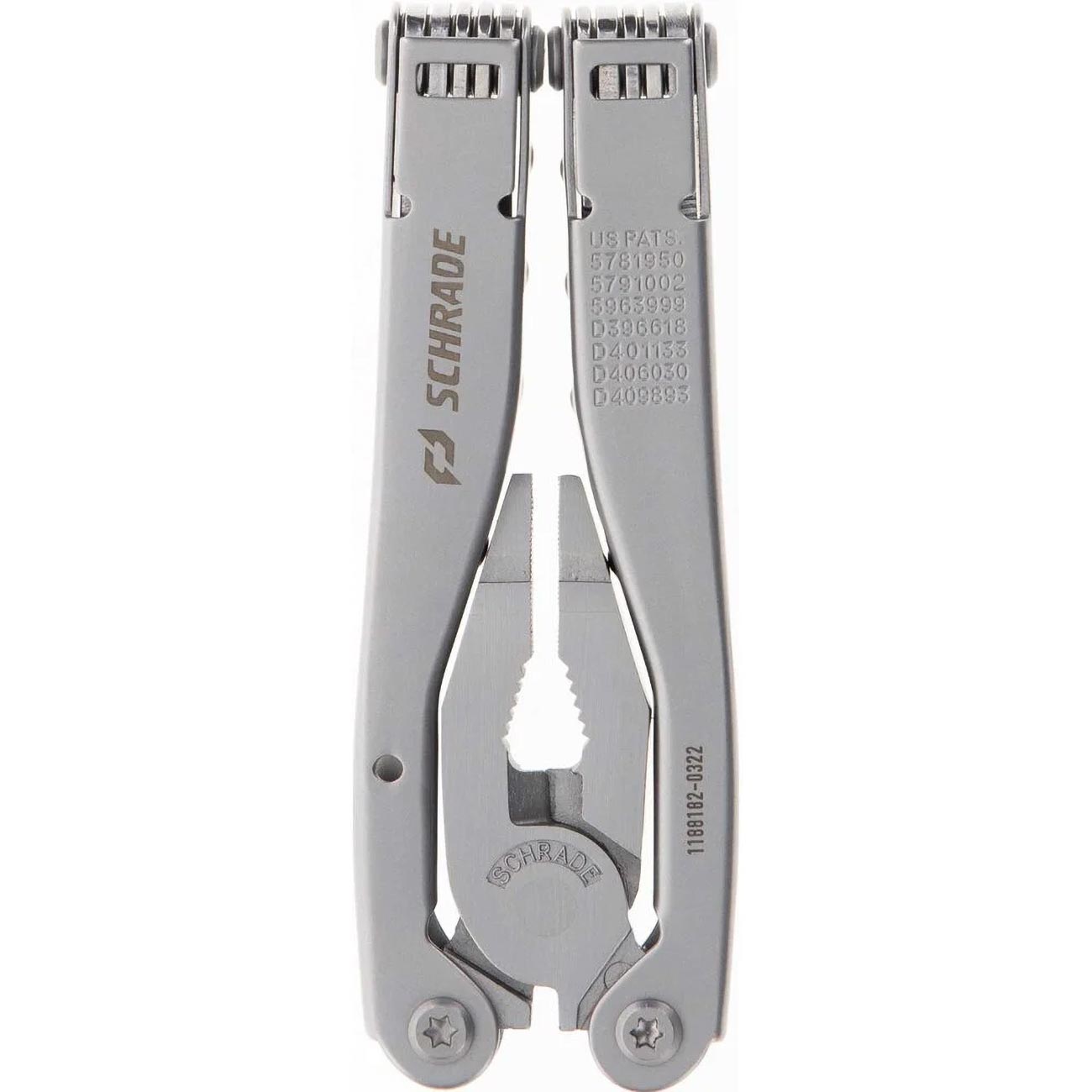 Schrade Delta Class Tough Tool (Multi-Tool) - Satin Stainless Steel Finish