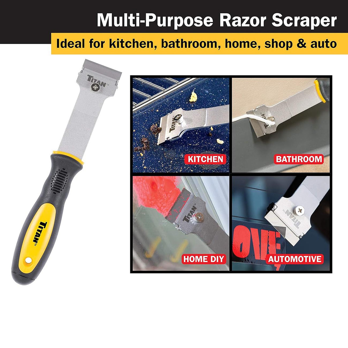 Titan 9-1/4" Multi-Purpose Razor Scraper